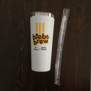 RARE LIMITED EDITION  •  JUSTIN BIEBER x Tim Hortons  •  biebs brew Tumbler